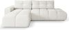 AX LIVING Ecksofa mit Schlaffunktion Hosio 288 cm breit in stilvollem Cremefarbton Links Bild 2