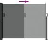 vidaXL Seitenmarkise Ausziehbar Anthrazit 160x500 cm 4004443 Bild 5