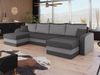Ecksofa Kristofer U Lux (Farbe: Lux 06 + Lux 05) Bild 3