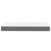 vidaXL Bettmatratze mit Matratze Hellgrau 90 x 200 cm Stoff 42008266 Bild 5