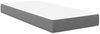 vidaXL Bettmatratze mit Matratze Hellgrau 90 x 200 cm Stoff 42008266 Bild 2