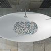 Relaxdays Badewannenmatte Steinoptik Bild 2