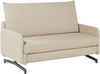 Schlafsofa 2-Sitzer Polsterbezug beige BELFAST Bild 4