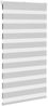 vidaXL Doppelrollo Hellgrau 90x100 cm Stoffbreite 85,9 cm Polyester 4014415 Bild 3