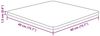 vidaXL Tischplatte Quadratisch 50x50x1,5 cm Eichenholz Unbehandelt 342915 Bild 3