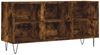 vidaXL TV-Schrank Räuchereiche 103,5x30x50 cm Holzwerkstoff 826993 Bild 2