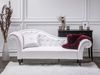 Chaiselongue Kunstleder weiß linksseitig LATTES Bild 3