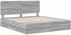 vidaXL Bettrahmen Graues Sonoma 180 x 200 cm Ingenieurs Holz 3412572 Bild 4