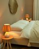Tischlampe 2er Set ARWADITO Keramik Cremeweiß Bild 3