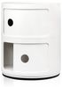 Kartell Container Componibili mit zwei Fächern Weiß Bild 2