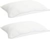vidaXL Bettwäsche-Set mit Kissen 2 pcs Weiß Bambusfaser 3432561 Bild 3