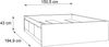 Forte Jugendbett Planked Eiche (D55) 140x190 cm Bild 5