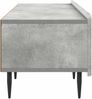 vidaXL TV-Schränk Betongrau 147 x 34,5 x 32 cm Holzwerkstoff 894478 Bild 5