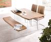 Esstischplatte Edge 140x90cm Akazie Natur Live-Edge Bild 5