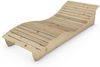 Gartenliege "Relax-Gertl" (Zirbe) 1-teilig Liegebreite 80 cm Himmelsliege Bild 2