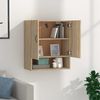 vidaXL Wandschrank Sonoma-Eiche 60x31x70 cm Holzwerkstoff 812882 Bild 3