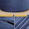 GarveeMore Sitzsack Sessel Bodensessel Beanbag aus Velvet 120x120x70cm Bild 4