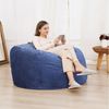 GarveeMore Sitzsack Sessel Bodensessel Beanbag aus Velvet 120x120x70cm Bild 2