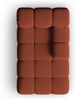 Micadoni Recamiere Bellis Rechts 3D-Stoff Sonic Ziegel Bild 3