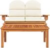 vidaXL 2-tlg. Garten-Lounge-Set Adirondack Massivholz Akazie 360042 Bild 3