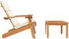 vidaXL 2-tlg. Garten-Lounge-Set Adirondack Massivholz Akazie 360042 Bild 4