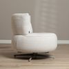 Bronx71 Sessel Fallon drehbar melierter Stoff beige Bild 5