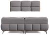 Boxspringbett Schlafzimmerbett CHARLIE 140x200cm Stoff Fibi Dunkelgrau Bild 3