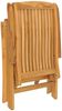 vidaXL Gartenstühle mit Kissen 4 Stk. Massivholz Teak 3196465 Bild 4