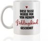Herz & Heim Tasse "Lieblingskind" für Mama oder Papa als lustiges Geschenk, Keramik, mit Aufdruck Bild 2
