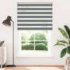 vidaXL Doppelrollo Dunkelgrau 140x200 cm Stoffbreite 135,9 cm Polyester 4014165 Bild 2