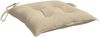 vidaXL Stuhlkissen 4 Stk. Beige 40x40x7 cm Oxford-Gewebe 361460 Bild 5