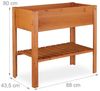 Hochbeet aus Holz mit Ablagefach Bild 4