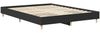 vidaXL Bettgestell ohne Matratze Schwarz 150x200 cm Holzwerkstoff 3328709 Bild 4