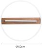LED Deckenleuchte AZIMUTH 3 Lichtfarben einstellbar inkl. Tageslichtweiß, Ø 50cm Bild 5