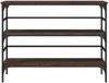 Konsolentisch, Beistelltisch, Konsole Braun Eichen-Optik 100x32x75 cm Holzwerkstoff Bild 5