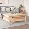 Couchtisch 100 x 100 x 40 cm Massivholz Kiefer [814294] Bild 4