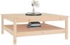 Couchtisch 100 x 100 x 40 cm Massivholz Kiefer [814294] Bild 5