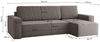 Ecksofa Schlafsofa Sofa MARIS Stoff Poso Anthrazit Ottomane Links Bild 4
