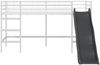vidaXL Kinder-Loftbett mit Rutsche Weiß und Anthrazit 100 x 200 cm 42020785 Bild 5