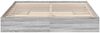 Doppelbett, Bettgestell Modernen mit Schubladen Grau Sonoma 180x200cm Holzwerkstoff d1478e Bild 4