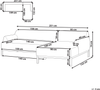 Linksseitiges Ecksofa SOSJO Stoff Taupe Linksseitig Bild 2