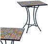 Outdoortisch Mosaiktisch Gartentisch Bistrotisch Tisch 61x61xH70cm Bild 2