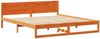 vidaXL Bettrahmen Wachsbraun 200 x 200 cm Massives Kiefernholz 873261 Bild 4