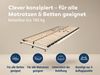 Max NV MZV – Lattenrost zur Selbstmontage mit 28 Leisten, durchgehender Holm, TÜV SÜD GS, Größe: 70x200 Bild 3