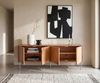 Sideboard Rivoro 210 cm Akazie Natur 4 Türen Bild 2