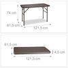 Relaxdays Gartentisch klappbar BASTIAN Bild 5