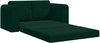 vidaXL Schlafsofa Dunkelgrün 148 x 71 x 83 cm Samt 4106686 Bild 4