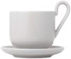 Blomus Set 2 Espressotassen RO Nimbus Cloud, Kaffee Tassen, Becher, Porzellan, 80 ml, 64139 Bild 2