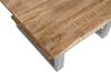 Couchtisch Baumkante 90 x 90 cm Mango massiv + rough silber PATRICK 137086103 Bild 3