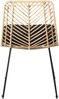 Esszimmerstuhl Rattanstuhl Farbe natur inkl. Sitzkissen KAIRO 80553080 Bild 5